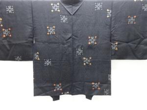 絞り　抽象模様羽織